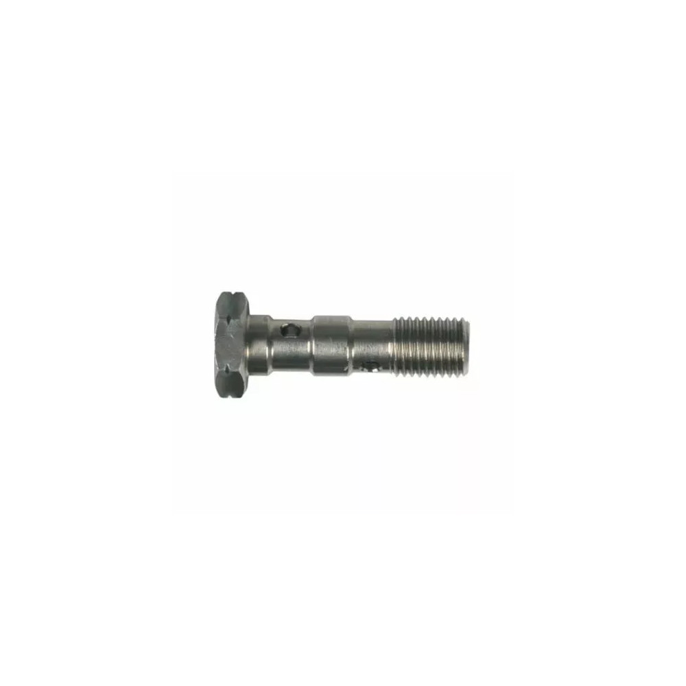 600 Series Metric Banjo Bolt — M10 x 1.25, Double, Black