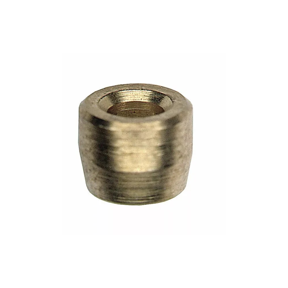 Casquillo de línea de freno — Tamaño de manguera -3, paquete de 10, aluminio