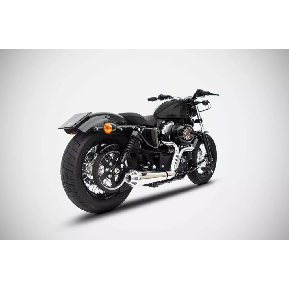 ZARD CONICAL FULL KIT EXHAUST SYSTEM 2:1 H-D SPORTSTER ZARD CONICAL FULL KIT EXHAUST SYSTEM 2:1 H-D SPORTSTER
