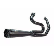 ZARD FULL KIT EXHAUST SYSTEM 2:1 H-D TOURINGS (STREET GLIDE / ROAD KING / ROAD GLIDE) E5