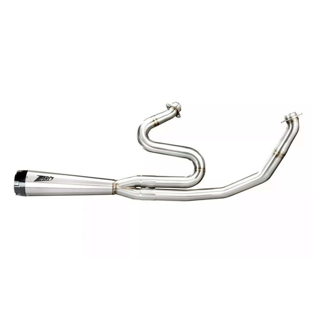 ZARD FULL KIT EXHAUST SYSTEM 2:1 H-D TOURINGS (STREET GLIDE / ROAD KING / ROAD GLIDE) E5