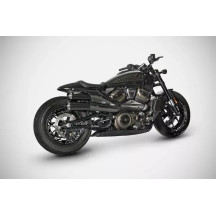 ZARD TOP GUN EXHAUST SYSTEM 2:2 SLIP-ON KIT H-D SPORTSTER S