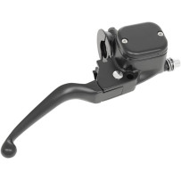 Front Brake Master Cylinder Assembly — 14.3 mm (9/16\") bore, 25.4 mm (1\") clamp, Matte Black