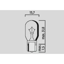 Filament Glass Wedge Bulbs