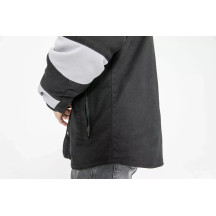Prison Motoshirt Jacket — S, 111 cm chest, Black