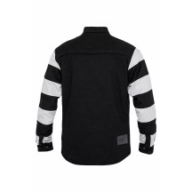 Prison Motoshirt Jacket — S, 111 cm chest, Black