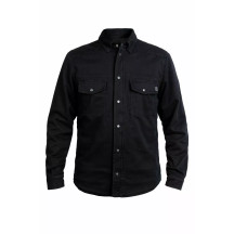 Motoshirt Jacket — Size S, Chest 111 cm, Sleeve 68 cm, Regular fit, Black