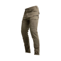 Pantalones Defender Mono — 34/34, ajuste entallado, Oliva