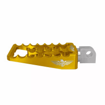 Foot Pegs for Harley — M8 thread, pair, gold