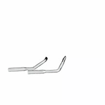 Silenciadores Slip-On Duales de 3" para Softails