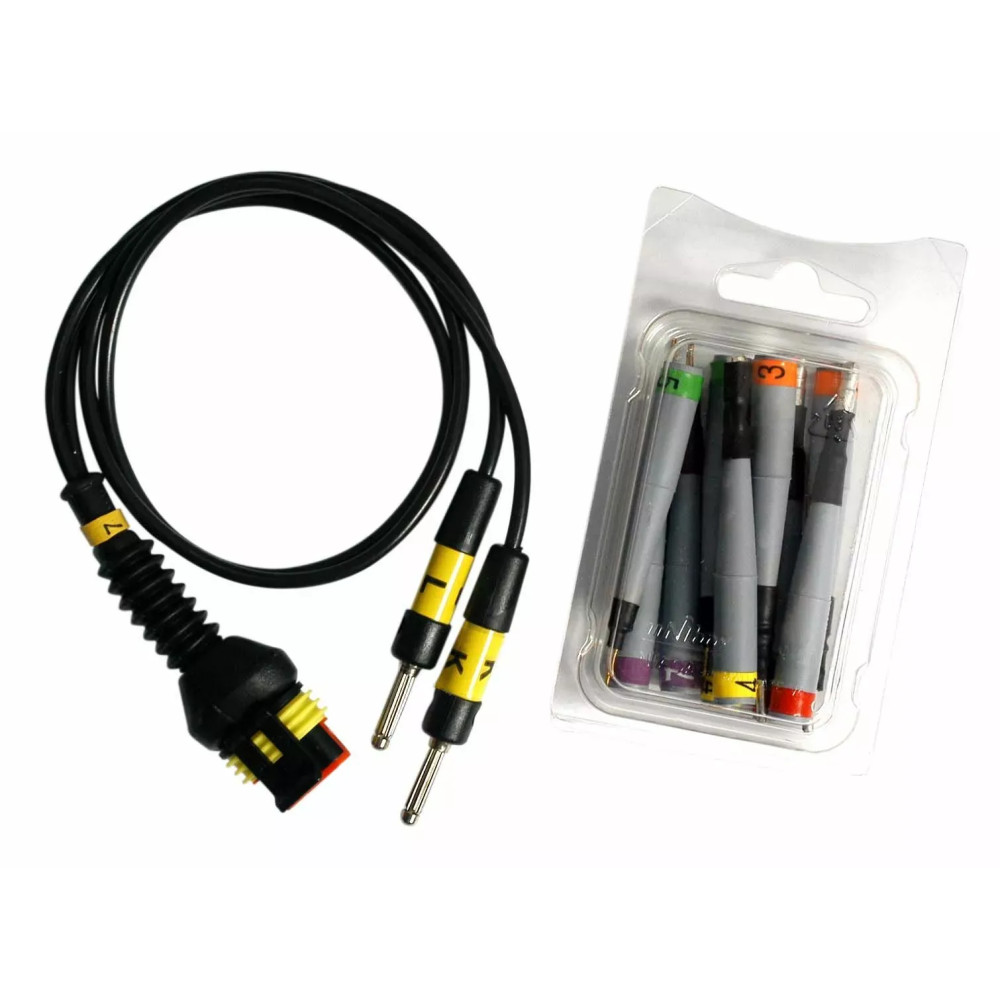 Universal cable with pin out adapters