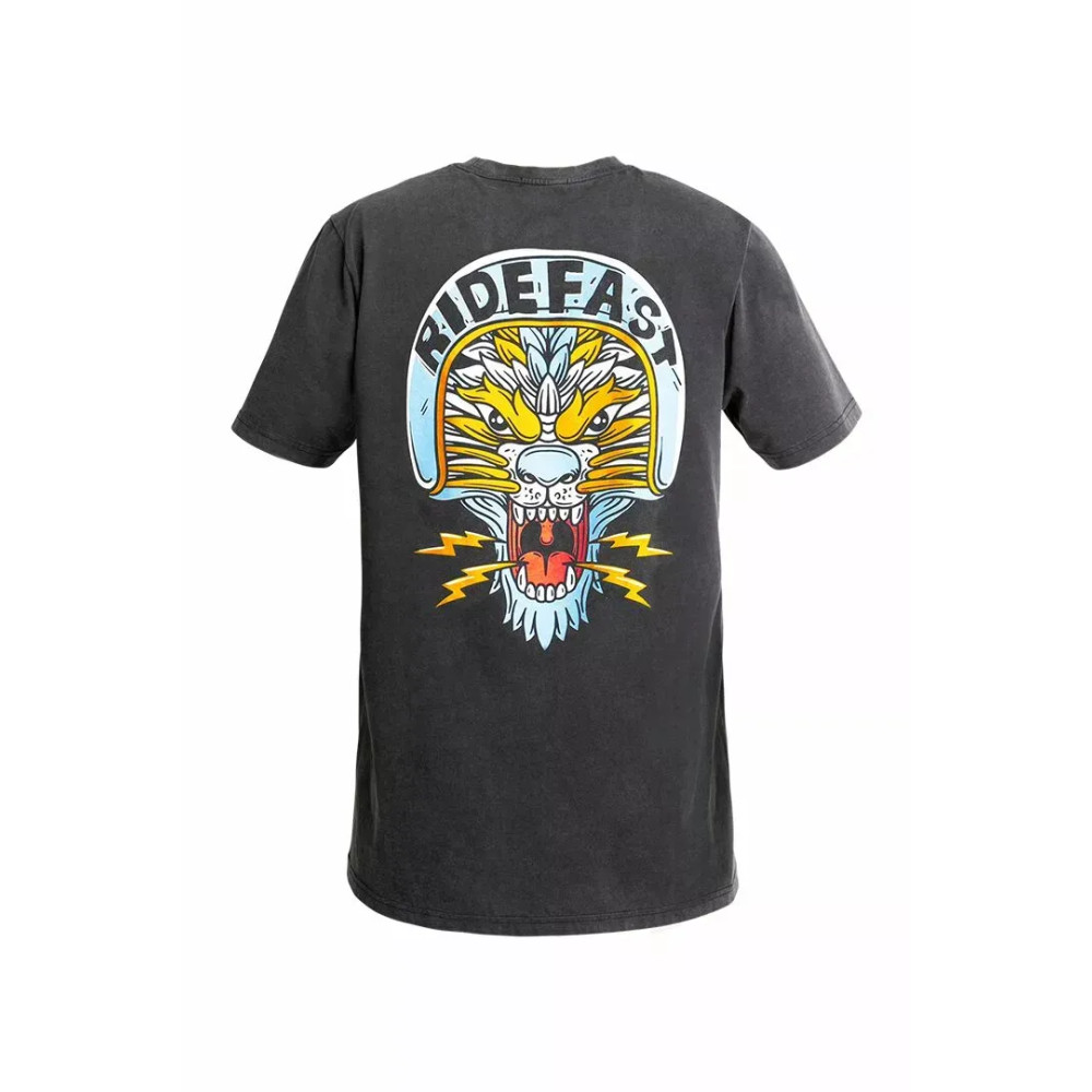 Lion T-Shirt — M, Comfort fit, Faded Black Lion T-Shirt — M, Comfort fit, Faded Black