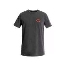 Lion T-Shirt — M, Comfort fit, Faded Black
