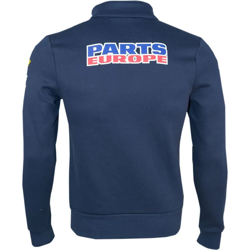 Parts Europe Sudadera con cremallera — L, Azul oscuro