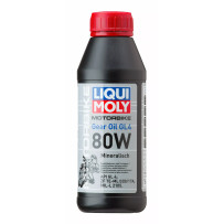 GL4 80W Gear Oil — 500 ml (16.9 US fl oz), API GL-4