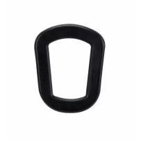 Rubber Gasket for Flexible Discharge Spout — 52 x 42 mm, 3.2 mm, Black, #38500258