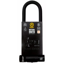 U-Lock Xtrem Edición Negra — 85 mm holgura horizontal, 310 mm holgura vertical, negro