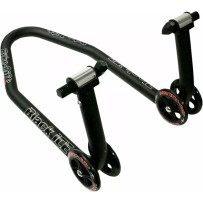 Front Black-Ice Stand — Height 32 cm (12.5 in), Length 67 cm, Width 16–24 cm, Black