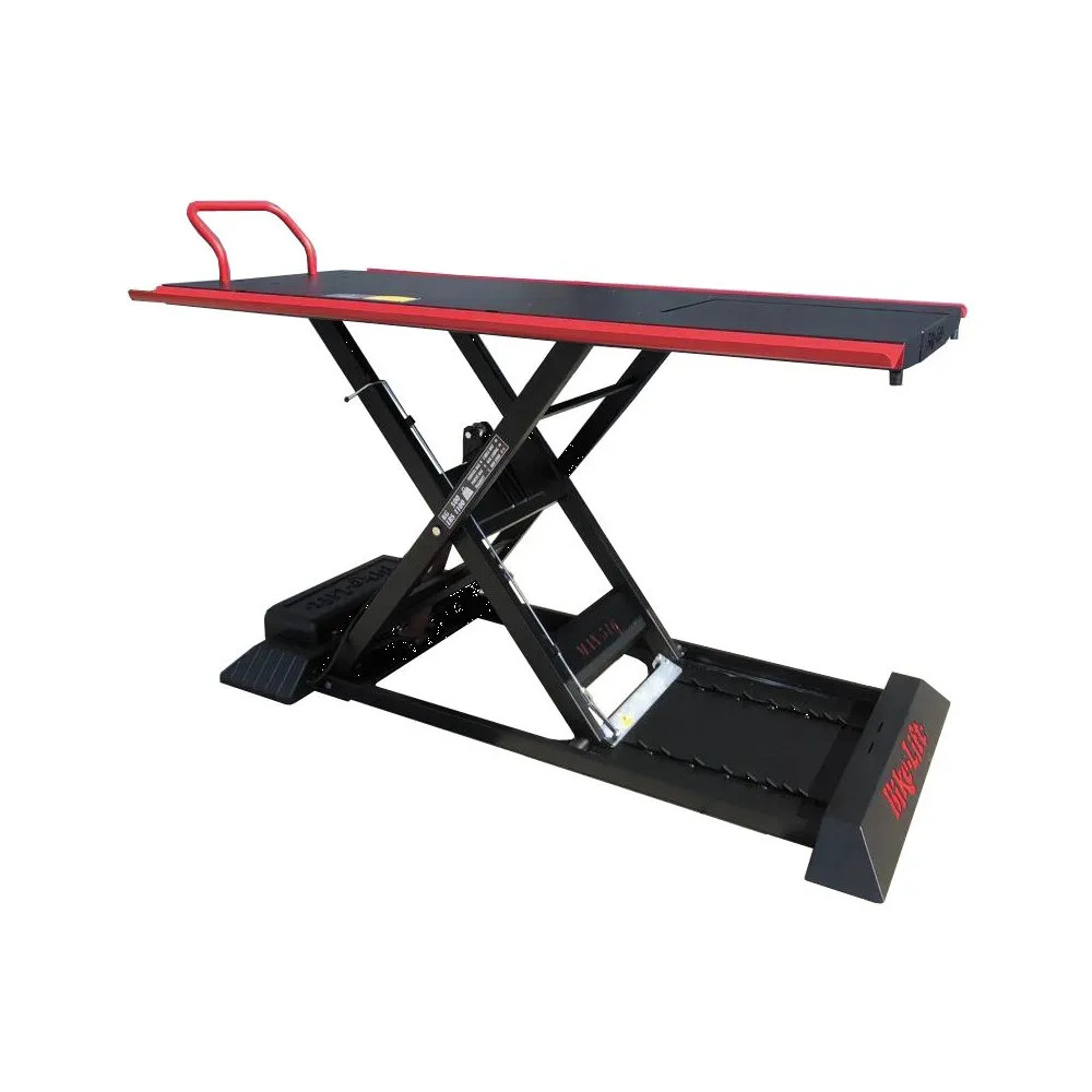 Max 516 Scissor Lift — 500 kg, 120 cm max height, 210 x 75 cm platform