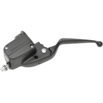 Hydraulic Clutch Master Cylinder — 18 mm (11/16") bore, Black Satin