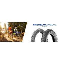 Neumático Enduro Medium 2 — 90/100-21, 57R, Delantero