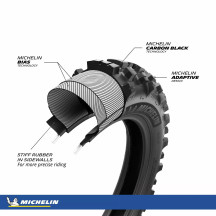 Neumático Enduro Medium 2 — 90/100-21, 57R, Delantero