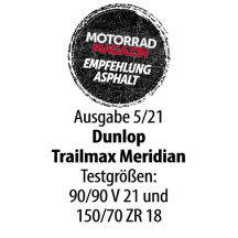 Neumático Trailmax Meridian — 120/90-17, 64S