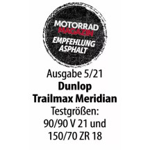 Neumático Trailmax Meridian — 120/90-17, 64S