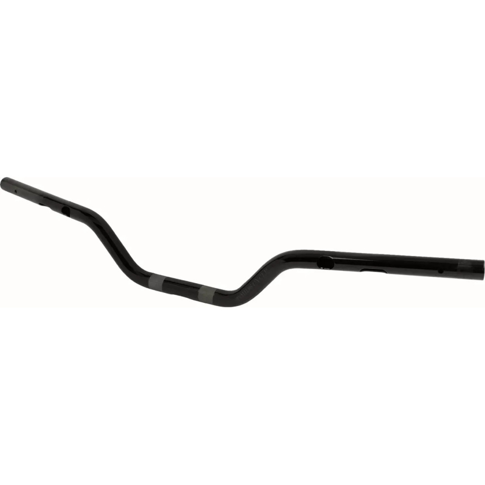 Manillar Moto 2.0 — Negro brillo, 81,5 cm ancho, 25,4 mm diámetro, 11,5 cm alzada