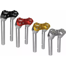 Elevador Clubstyle Pullback — 15 cm (6"), 25.4 mm (1"), Negro, Plateado