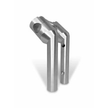 Elevador Clubstyle Pullback — 25,4 mm (1" ) abrazadera, 15 cm (6" ) longitud, plateado