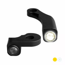 NANO Series Handlebar Turn Signals — 12V, with position light, for Harley-Davidson®