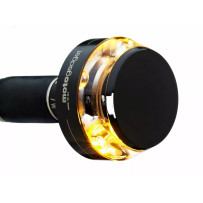 Intermitentes Mo-Blaze Disc — LED, Negro