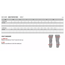 A-Impact Plasma Pro Knee/Shin Protector — M, Black
