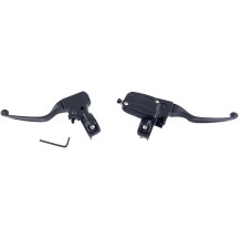 Kit de control de manillar — 25.4 mm (1"), negro mate
