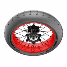 Neumático Power SuperMoto Slick — 160/60R17, Sin cámara, Trasero