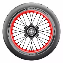 Neumático Power SuperMoto Slick — 160/60R17, Sin cámara, Trasero