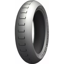 Neumático Power SuperMoto Slick — 160/60R17, Sin cámara, Trasero