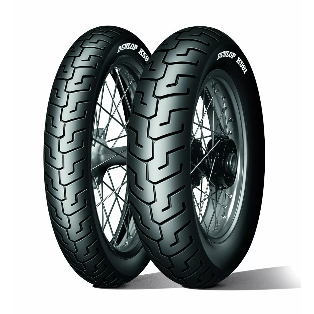 K591 Neumático — 160/70B17, 73V, lateral negra