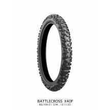 Battlecross X40 Neumático — 80/100-21, delantero, tipo de cámara