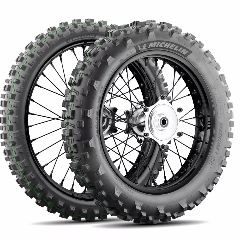 Neumático Enduro Medio 2 — 140/80-18, 70R, Trasero