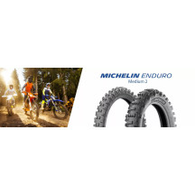Neumático Enduro Medio 2 — 140/80-18, 70R, Trasero