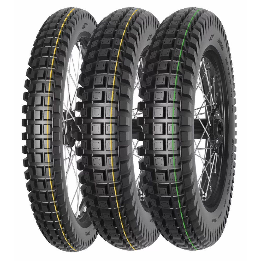 Neumático Enduro Híbrido — 80/100-21, sin cámara