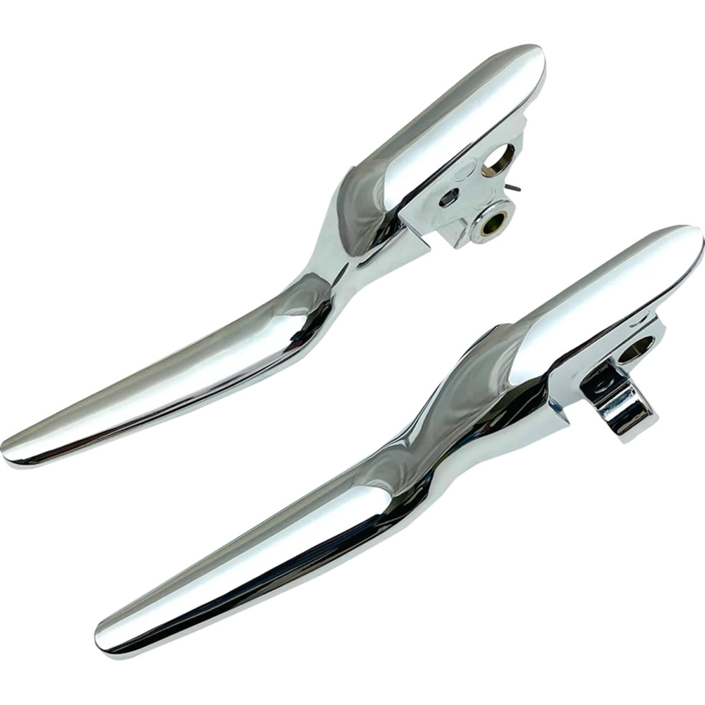 Custom Lever Set — LSR, Brake & Clutch, Chrome Custom Lever Set — LSR, Brake & Clutch, Chrome