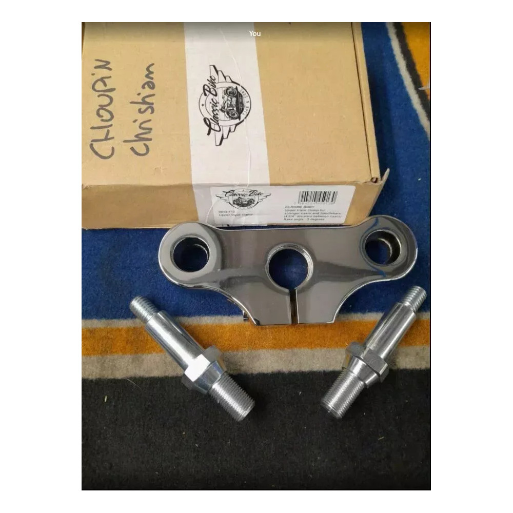 Upper triple clamp