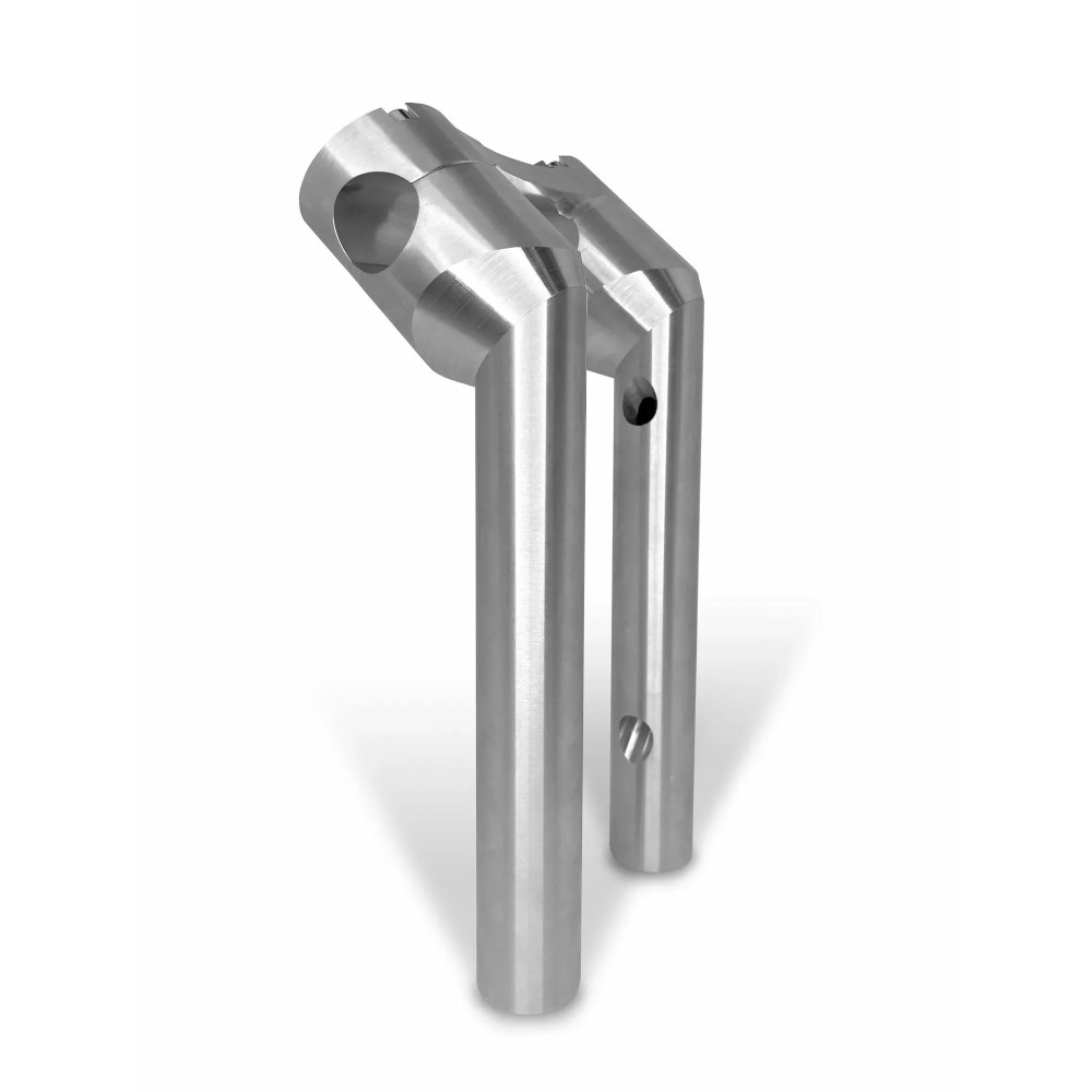 Elevador Clubstyle Pullback — abrazadera 32 mm, longitud 25.5 cm, acabado plateado