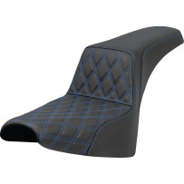 Lattice Stitch Step-Up Seat — 29 in overall, 10.25 in driver width, Black