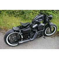 Rear Fender Old School — Black