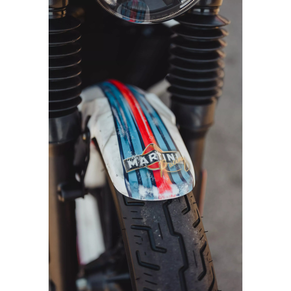 Front Fender Old School — Raw finish, ABS plastic