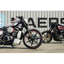 Front Fender Old School — Raw finish, ABS plastic